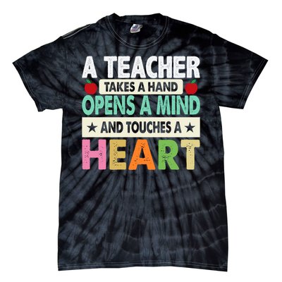 Teacher Back To School Inspiration Tie-Dye T-Shirt