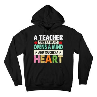 Teacher Back To School Inspiration Tall Hoodie