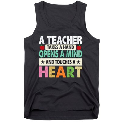 Teacher Back To School Inspiration Tank Top