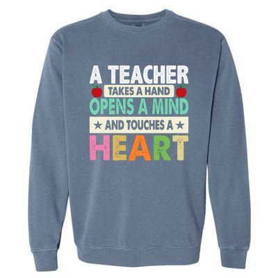 Teacher Back To School Inspiration Garment-Dyed Sweatshirt