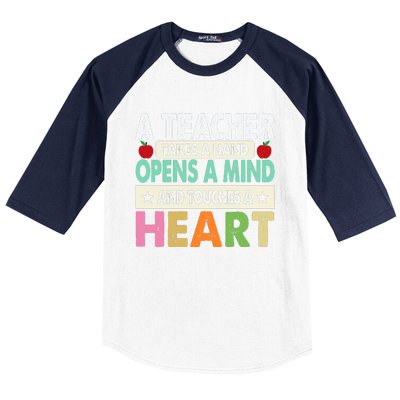 Teacher Back To School Inspiration Baseball Sleeve Shirt