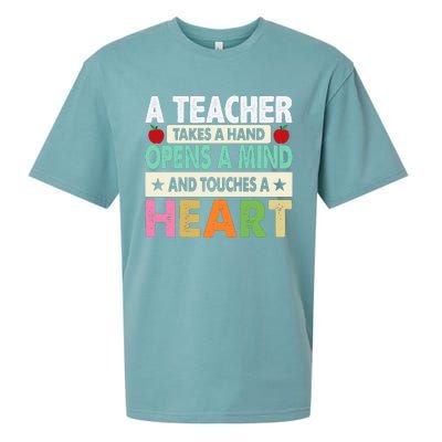 Teacher Back To School Inspiration Sueded Cloud Jersey T-Shirt