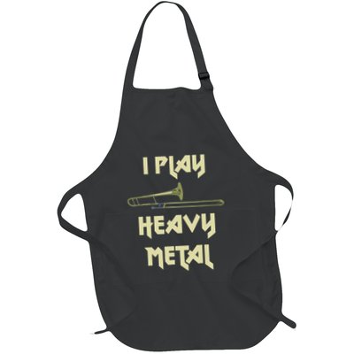 Trombone Best Trombone Player Band Gift Full-Length Apron With Pockets