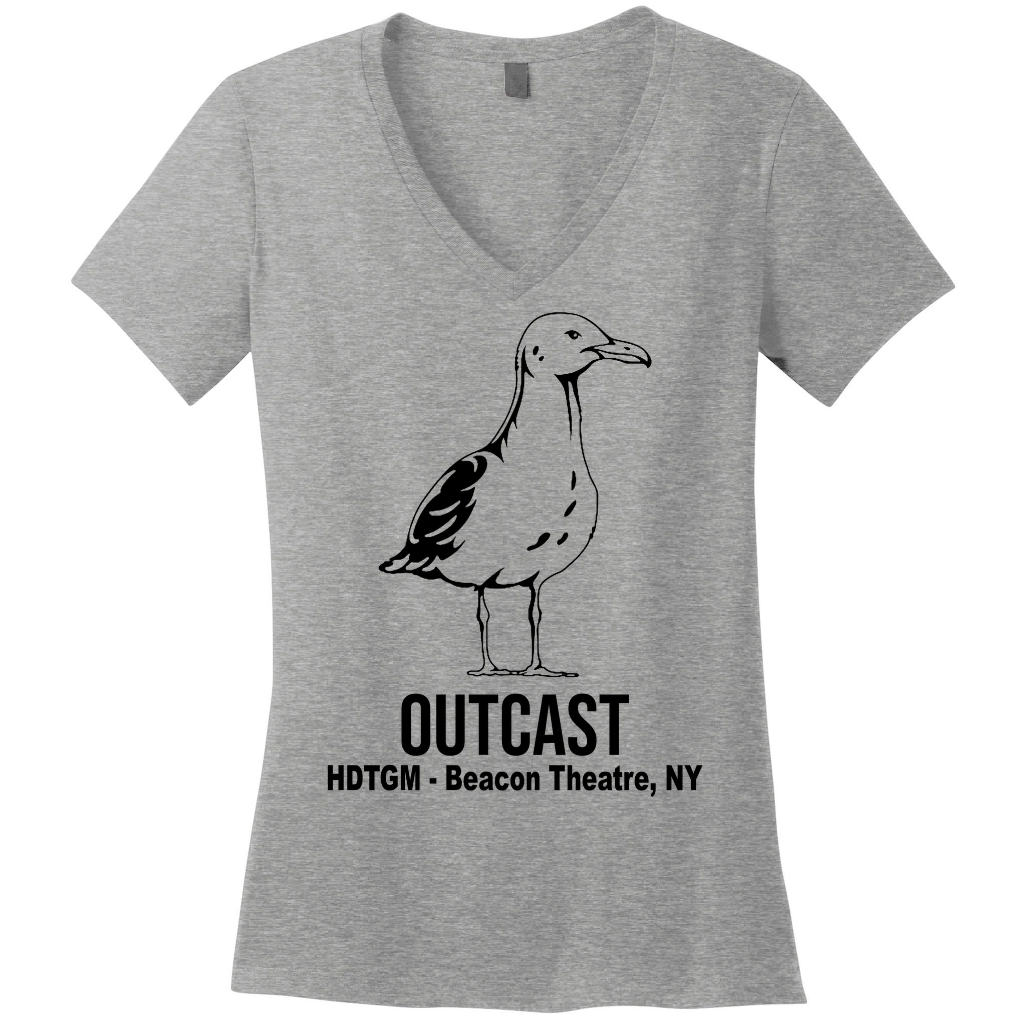The Beacon Theatre Outcast NYC Women's V-Neck T-Shirt