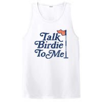 Talk Birdie To Me Funny Golfer Dad Fathers Day Golf Graphic PosiCharge Competitor Tank