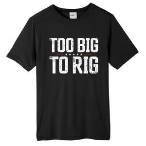 Too Big To Rig 2024 Elections Trump Trump 2024 Tall Fusion ChromaSoft Performance T-Shirt