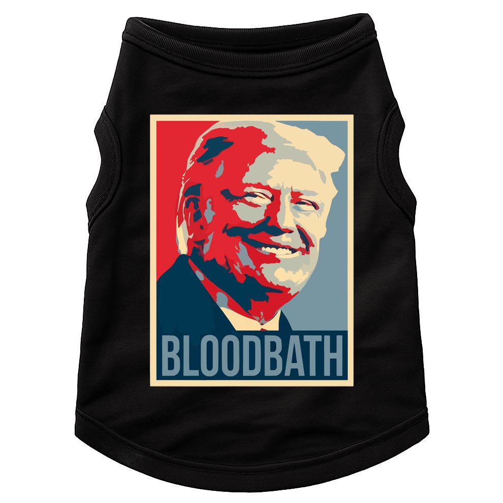 Trump Bloodbath Doggie Tank