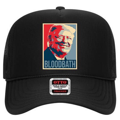 Trump Bloodbath High Crown Mesh Back Trucker Hat