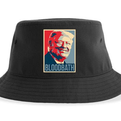 Trump Bloodbath Sustainable Bucket Hat