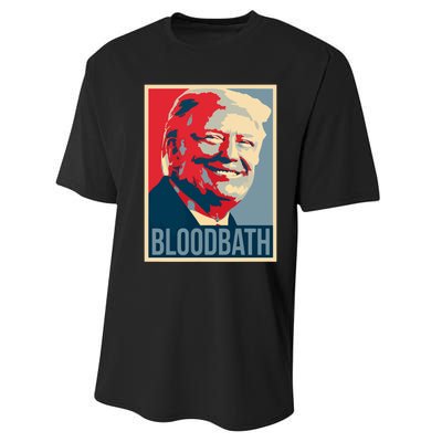 Trump Bloodbath Performance Sprint T-Shirt