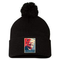 Trump Bloodbath Pom Pom 12in Knit Beanie