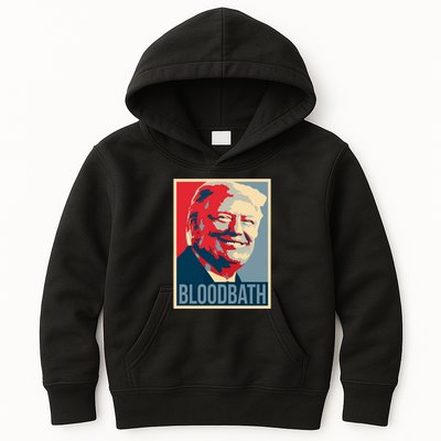 Trump Bloodbath Kids Hoodie