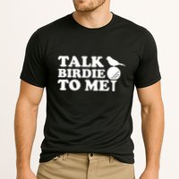 Talk Birdie To Me Golf Funny Gift For Stepdad Gift Cooling Performance Crew T-Shirt