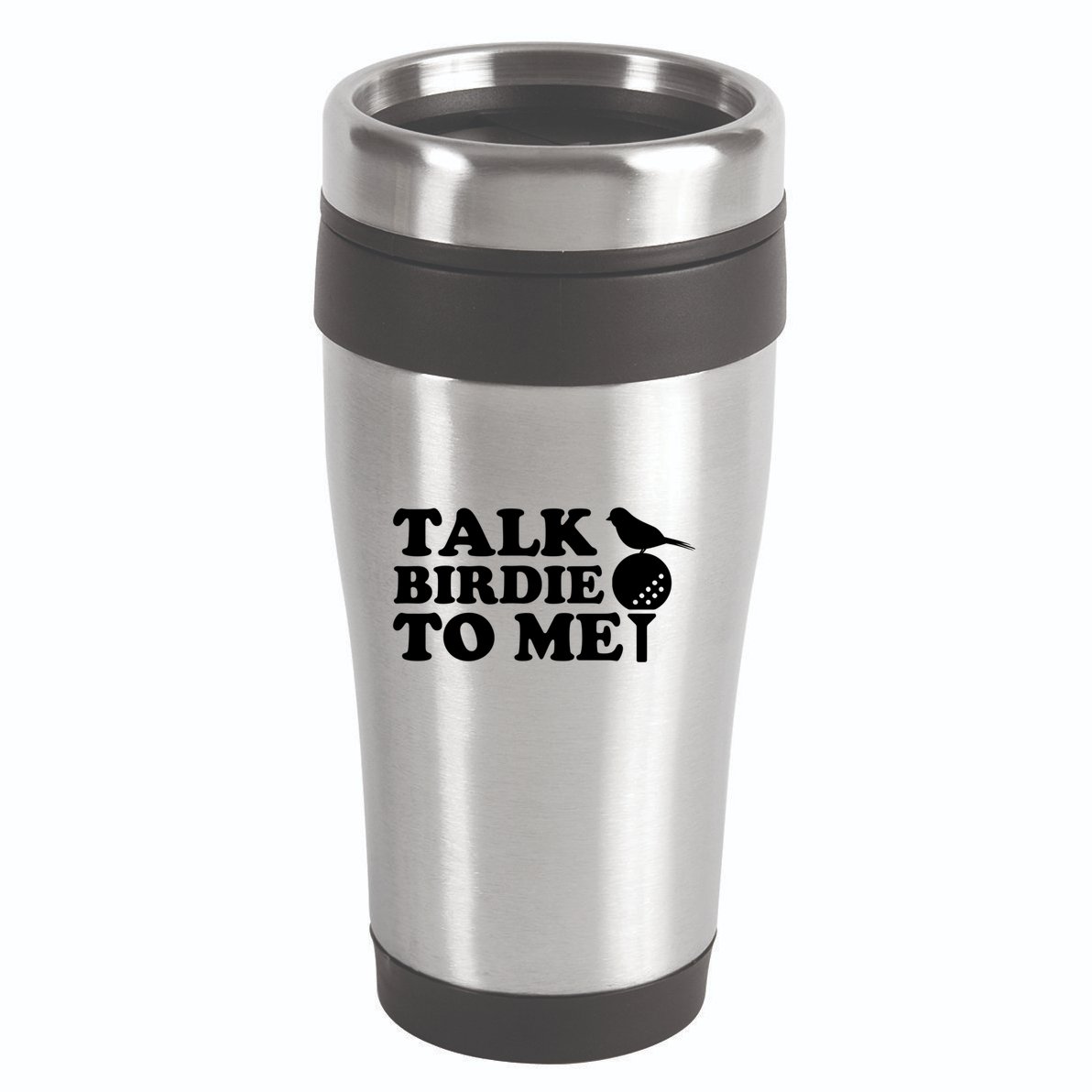 Talk Birdie To Me Golf Funny Gift For Stepdad Gift 16oz Travel Tumbler