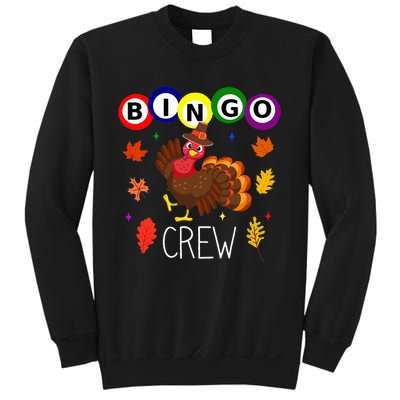 Thanksgiving Bingo Team Cute Turkey  Gambling Sweatshirt