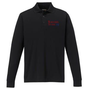 Too Big To Rig Performance Long Sleeve Polo