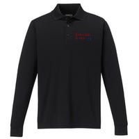 Too Big To Rig Performance Long Sleeve Polo