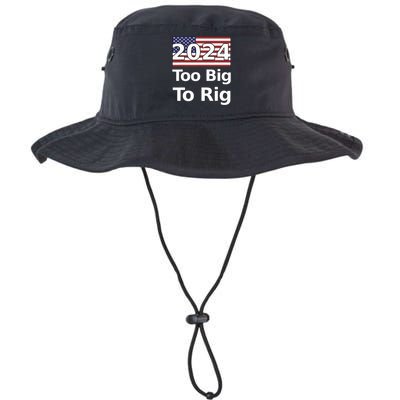 Too Big To Rig 2024 Election Legacy Cool Fit Booney Bucket Hat