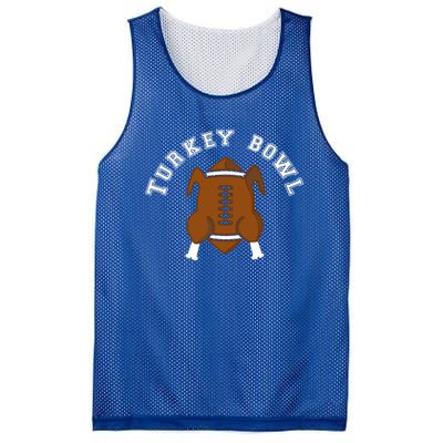 Turkey Bowl Thanksgiving Football Gift Mesh Reversible Basketball Jersey Tank