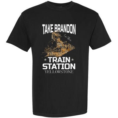 Take Bransdon To The Train Station Garment-Dyed Heavyweight T-Shirt