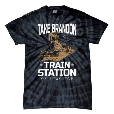 Take Bransdon To The Train Station Tie-Dye T-Shirt