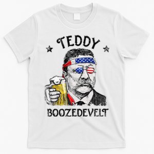 Teddy Boozedevelt Theodore Roosevelt 4th Of July Men Women T-Shirt