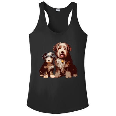 Two Bob Tail Dogs Ladies PosiCharge Competitor Racerback Tank