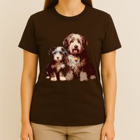 Two Bob Tail Dogs T-Shirt