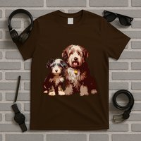 Two Bob Tail Dogs T-Shirt