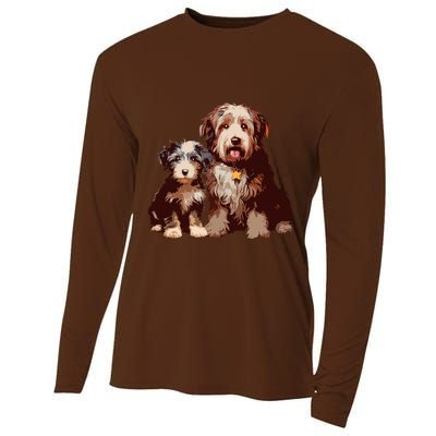 Two Bob Tail Dogs Cooling Performance Long Sleeve Crew