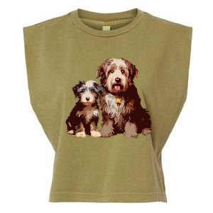 Two Bob Tail Dogs Garment-Dyed Women's Muscle Tee