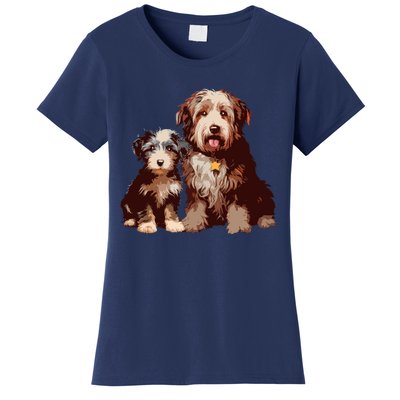 Two Bob Tail Dogs Women's T-Shirt