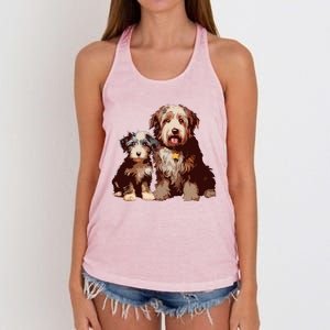 Two Bob Tail Dogs Women's Knotted Racerback Tank