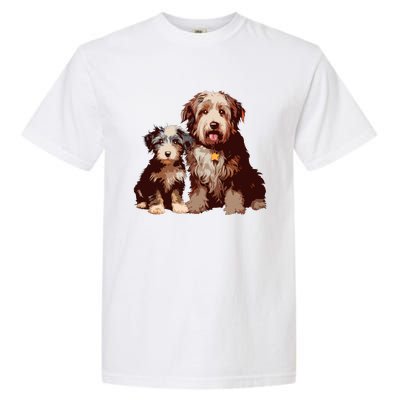 Two Bob Tail Dogs Garment-Dyed Heavyweight T-Shirt