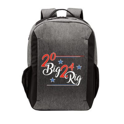 Too Big To Rig 2024 Donald Trump Support President Patriotic Vector Backpack