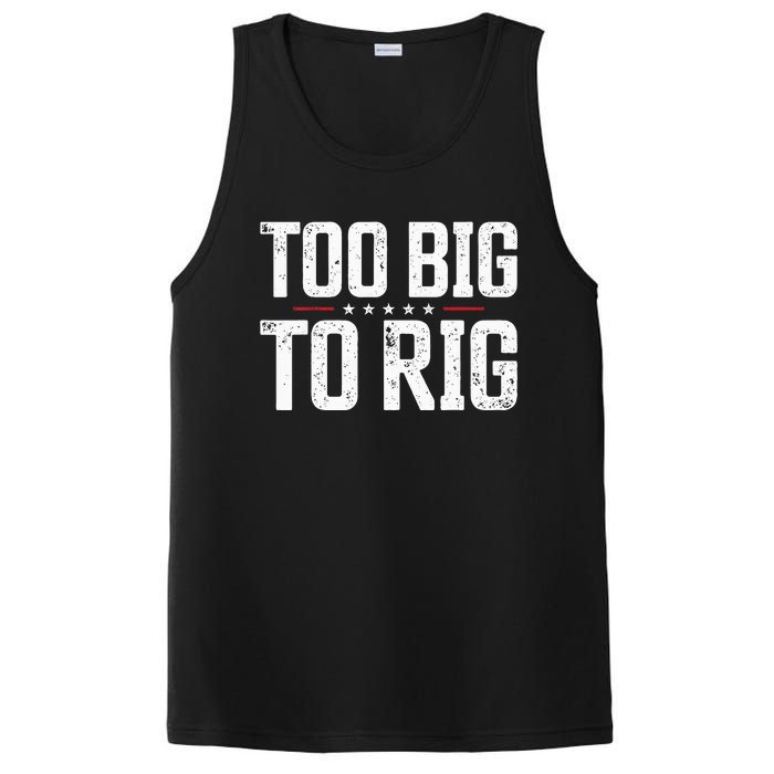 Too Big To Rig 2024 Elections Trump Saying Trump 2024 PosiCharge Competitor Tank