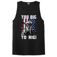 Too Big To Rig Trump 2024 Funny Trump PosiCharge Competitor Tank