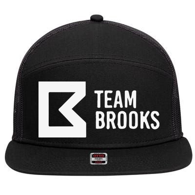 Team Brooks 7 Panel Mesh Trucker Snapback Hat