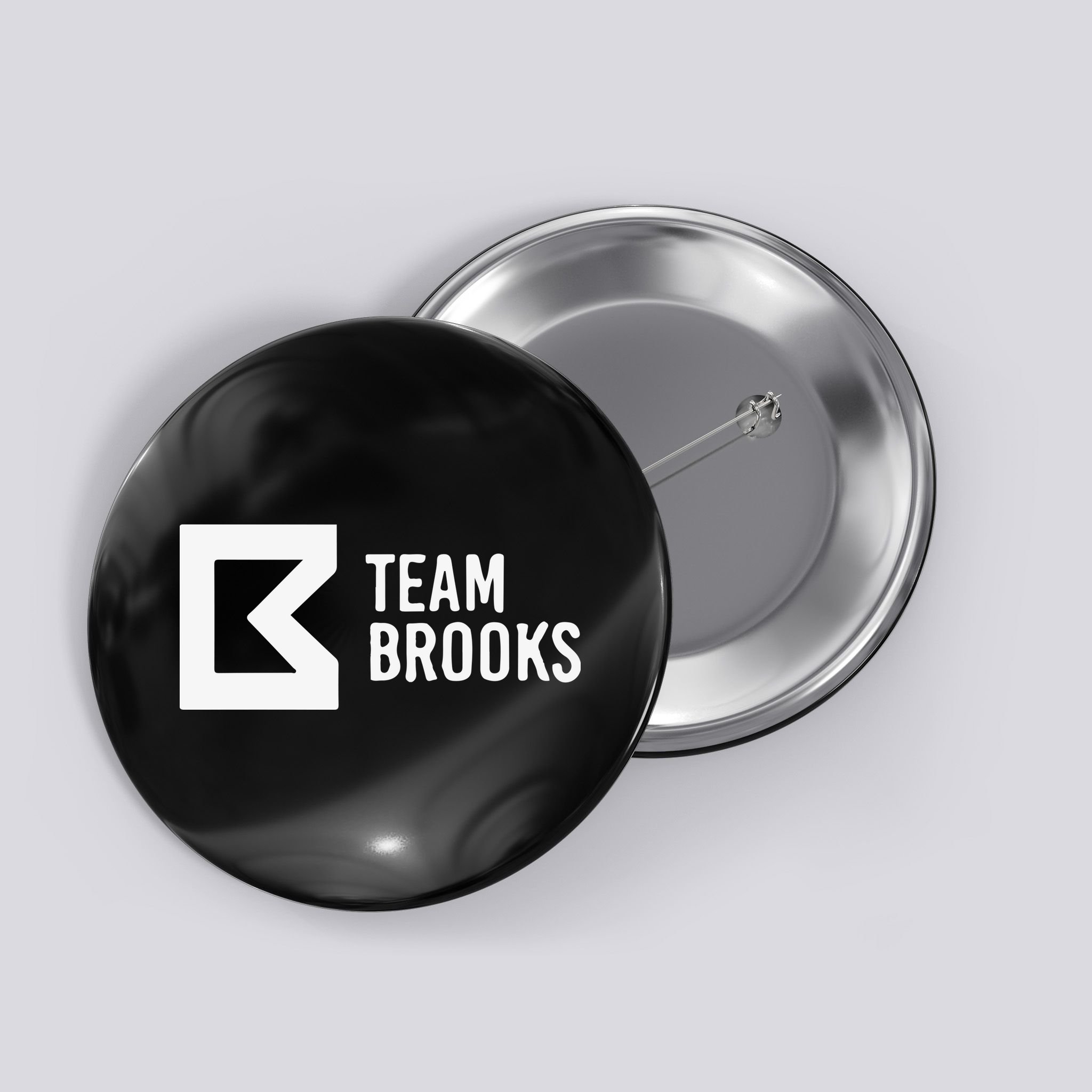 Team Brooks Button