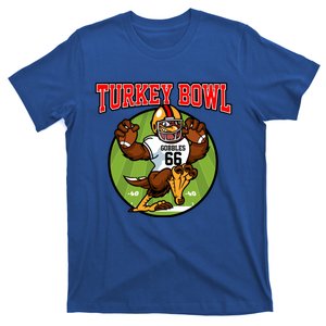 Turkey Bowl Thanksgiving Funny Football Game Gift T-Shirt