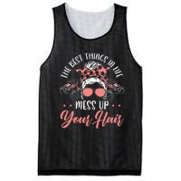 The Best Things In Life Mess Up Your Hair UTV SxS SSV Mesh Reversible Basketball Jersey Tank