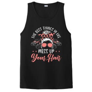 The Best Things In Life Mess Up Your Hair UTV SxS SSV PosiCharge Competitor Tank