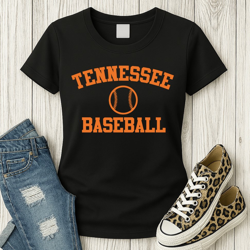 Tennessee Baseball Womens T-Shirt