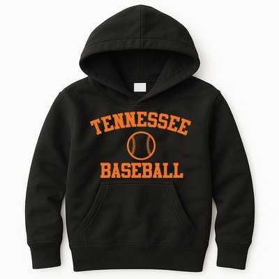 Tennessee Baseball Kids Hoodie
