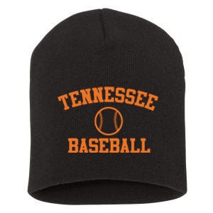 Tennessee Baseball Short Acrylic Beanie