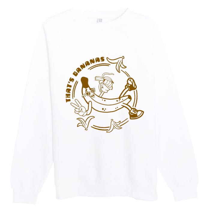 ThatS Bananas Premium Crewneck Sweatshirt