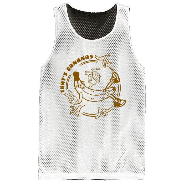 ThatS Bananas Mesh Reversible Basketball Jersey Tank