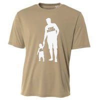 The Boss The Real Boss Father Son Partner Look Fathers Day Cooling Performance Crew T-Shirt