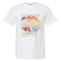 Trombone Bad To The Bone Retro Skeleton Marching Band Player Garment-Dyed Heavyweight T-Shirt