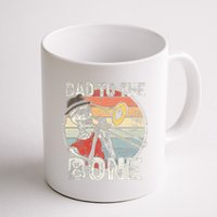 Trombone Bad To The Bone Retro Skeleton Marching Band Player Coffee Mug